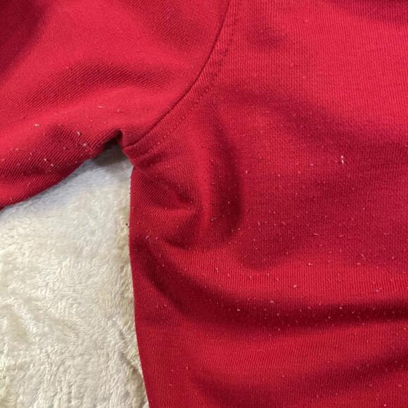 Crooks And Castles Women’s Leopard Print Full Zip Red Hoodie “F**k Wid Us” Sz M - Picture 13 of 15